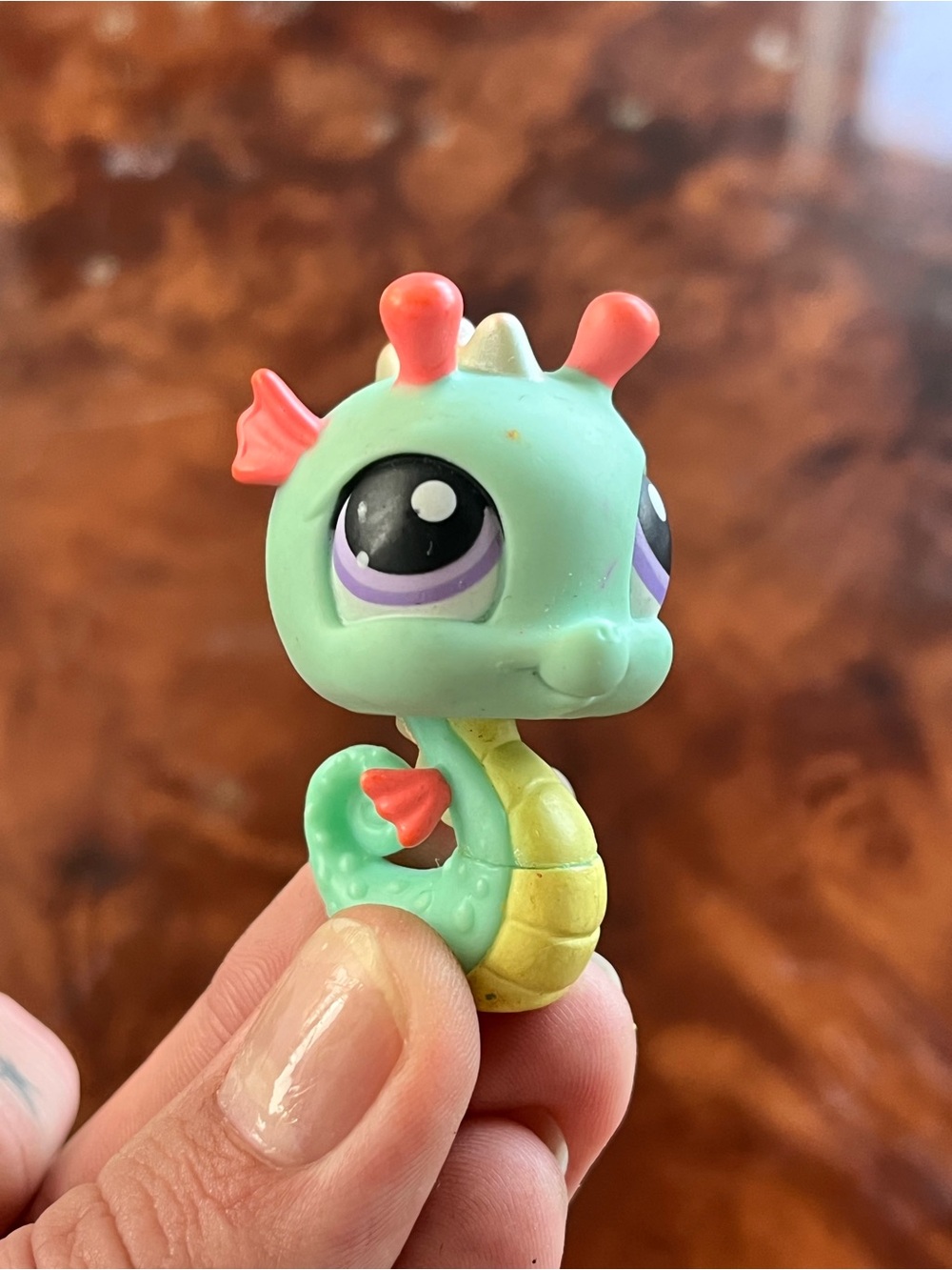 LPS Seahorse #348 Hasbro Littlest Pet Shop Toy